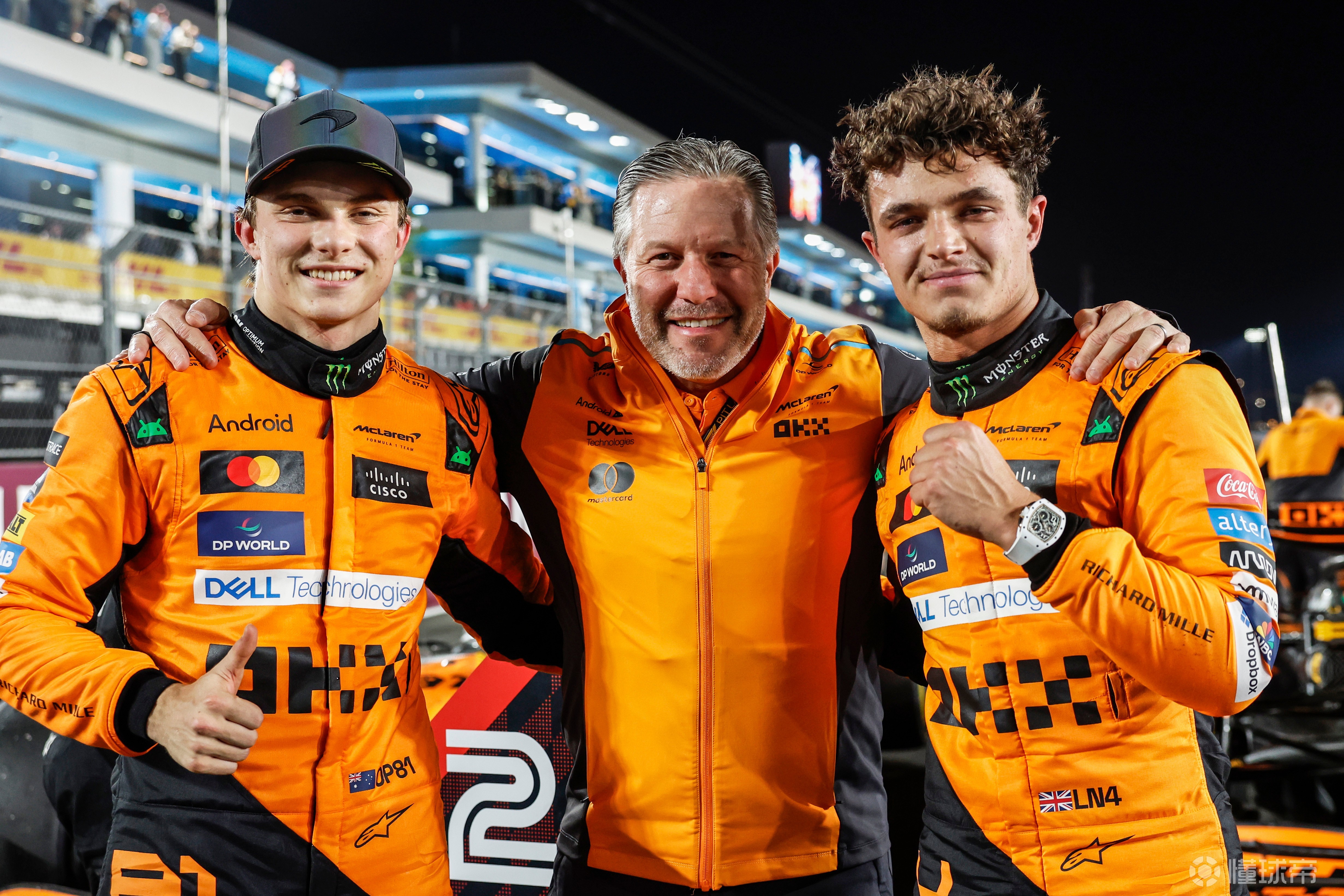 关于哈斯车队绝杀迈凯伦，诺里斯扛起全队的信息